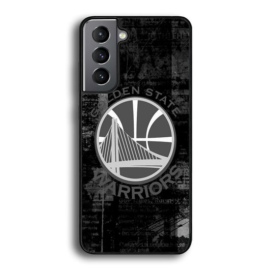Golden State Warriors Grey Word Abstract Samsung Galaxy S22 Case - Ezzystore