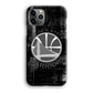 Golden State Warriors Grey Word Abstract iPhone 12 Pro Max Case