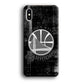 Golden State Warriors Grey Word Abstract iPhone XS Case