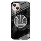 Golden State Warriors Grey Word Abstract iPhone 14 Case