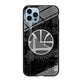 Golden State Warriors Grey Word Abstract iPhone 12 Pro Max Case