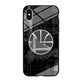 Golden State Warriors Grey Word Abstract iPhone XS Case