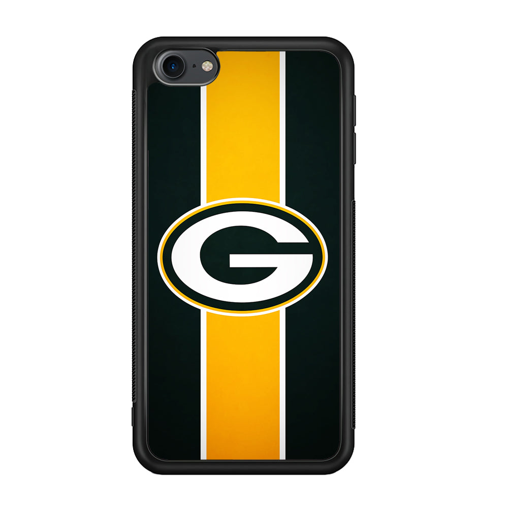 Green Bay Packers Yellow Stripe iPod Touch 6 Case - Ezzystore