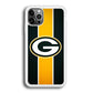 Green Bay Packers Yellow Stripe iPhone 12 Pro Max Case