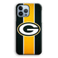 Green Bay Packers Yellow Stripe iPhone 14 Pro Max Case
