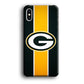 Green Bay Packers Yellow Stripe iPhone X Case