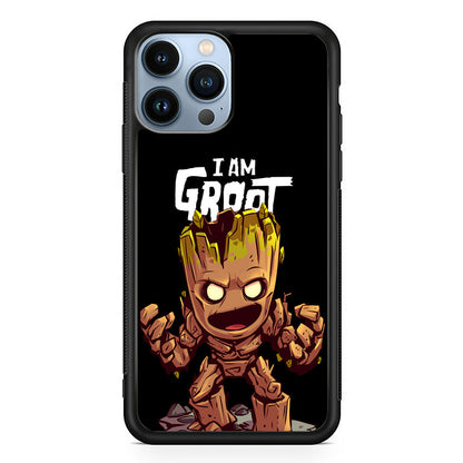 Groot Angry Mode iPhone 14 Pro Case
