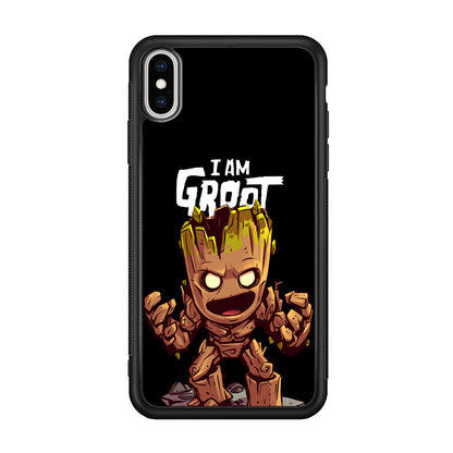 Groot Angry Mode iPhone X Case