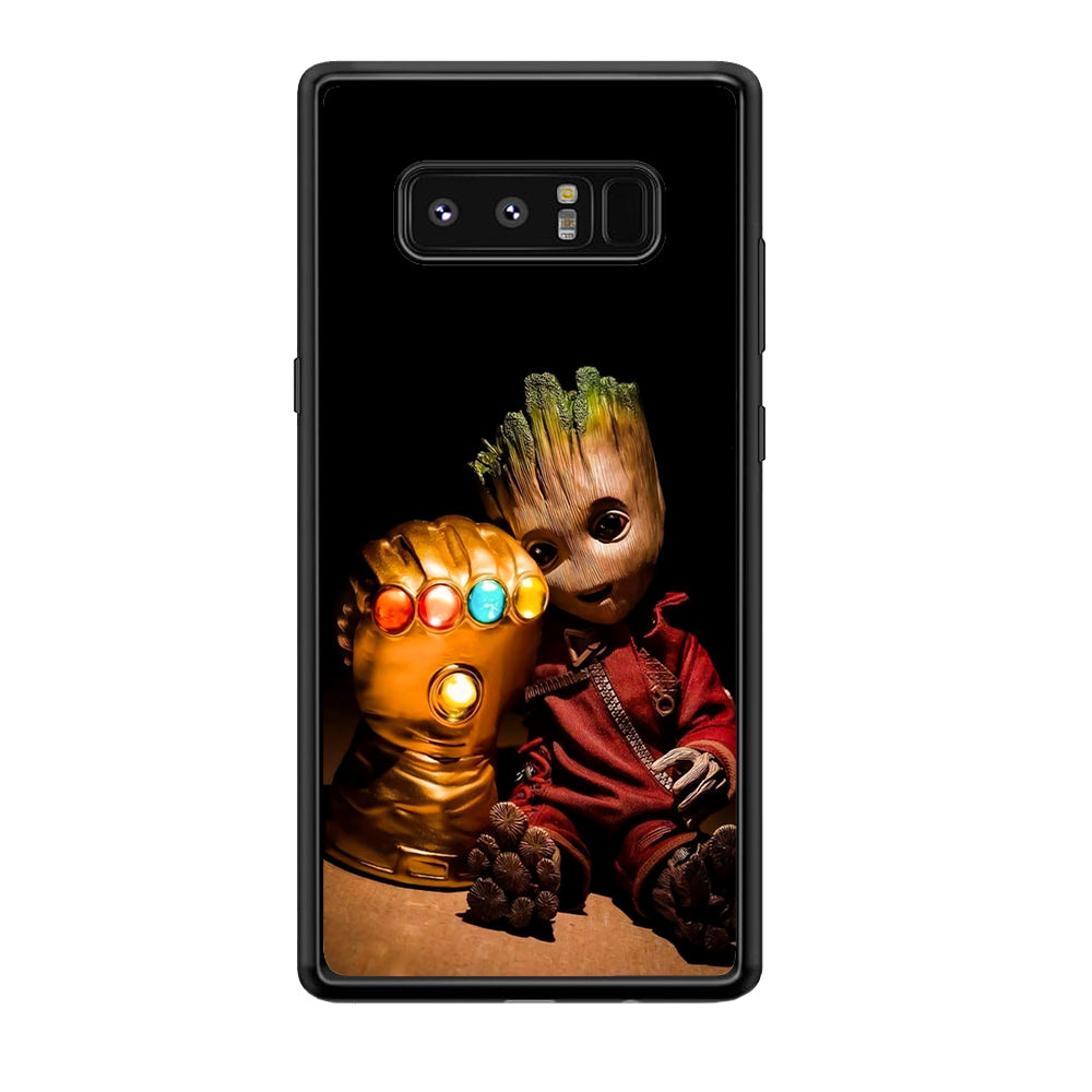 Groot Thanos Infinity Gauntlet Samsung Galaxy Note 8 Case