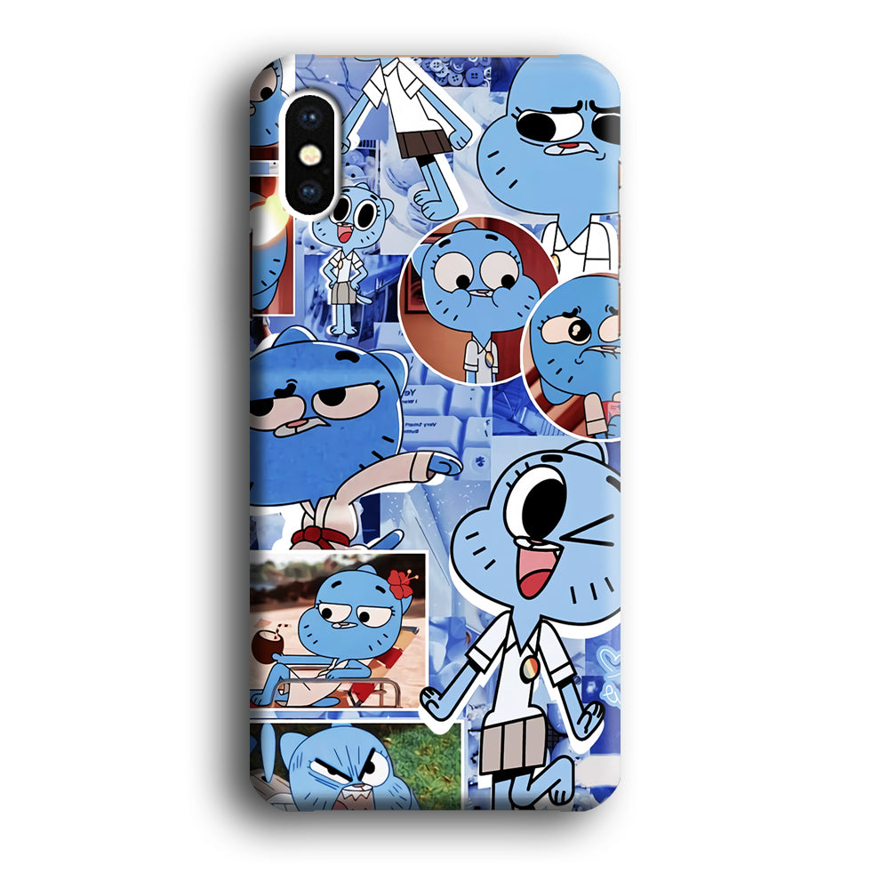 Gumball Aesthetic Expression iPhone X Case