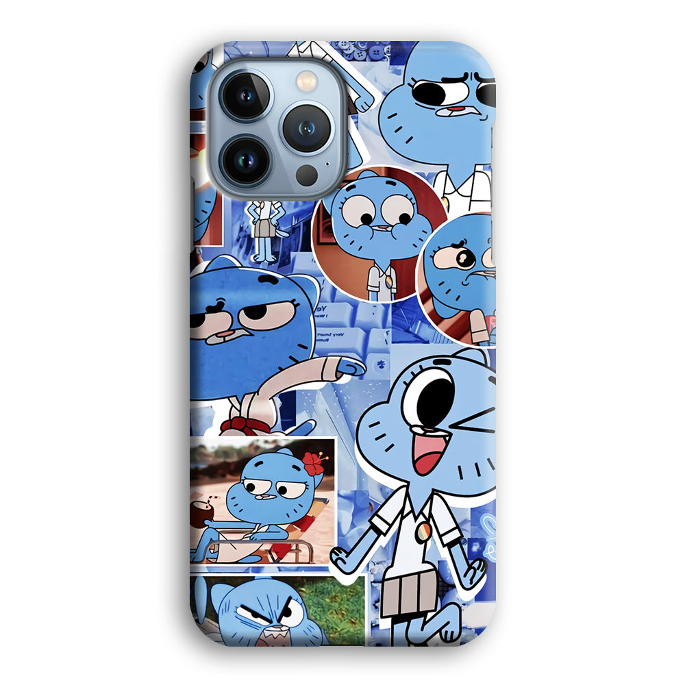 Gumball Aesthetic Expression iPhone 14 Pro Max Case