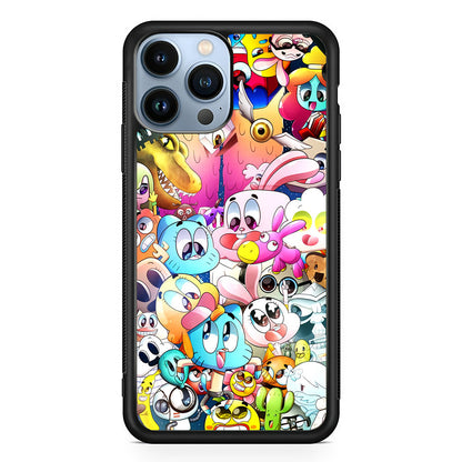 Gumball All Character iPhone 15 Pro Max Case