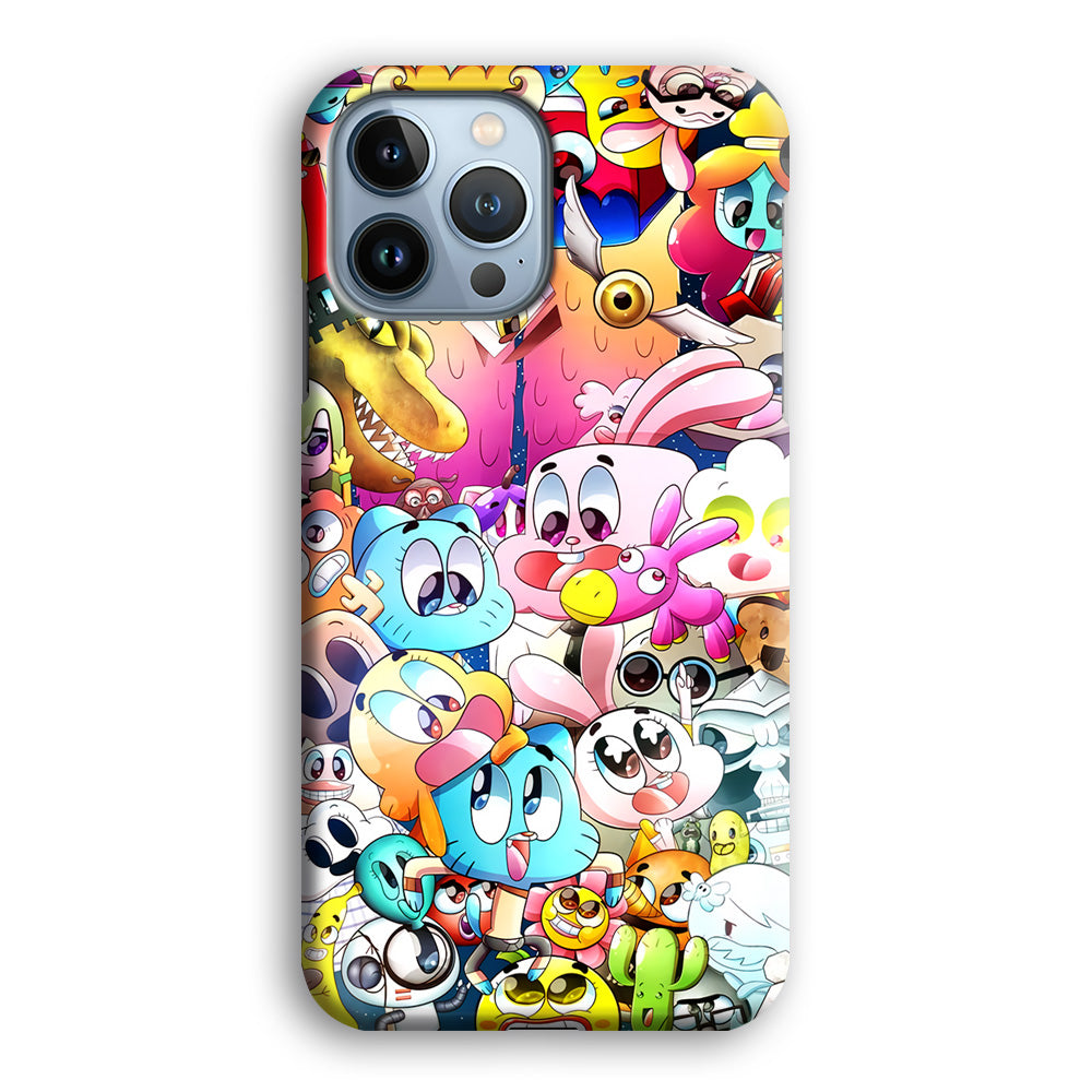 Gumball All Character iPhone 14 Pro Max Case