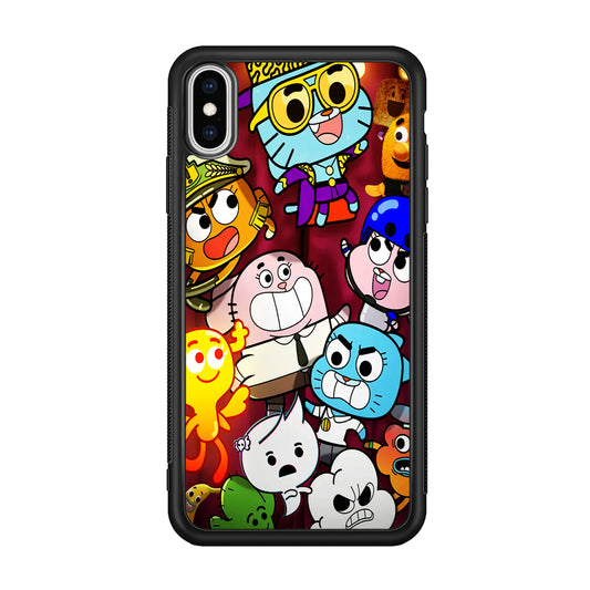 Gumball And Friends Cosplay iPhone X Case