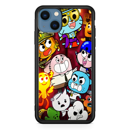 Gumball And Friends Cosplay iPhone 14 Plus Case
