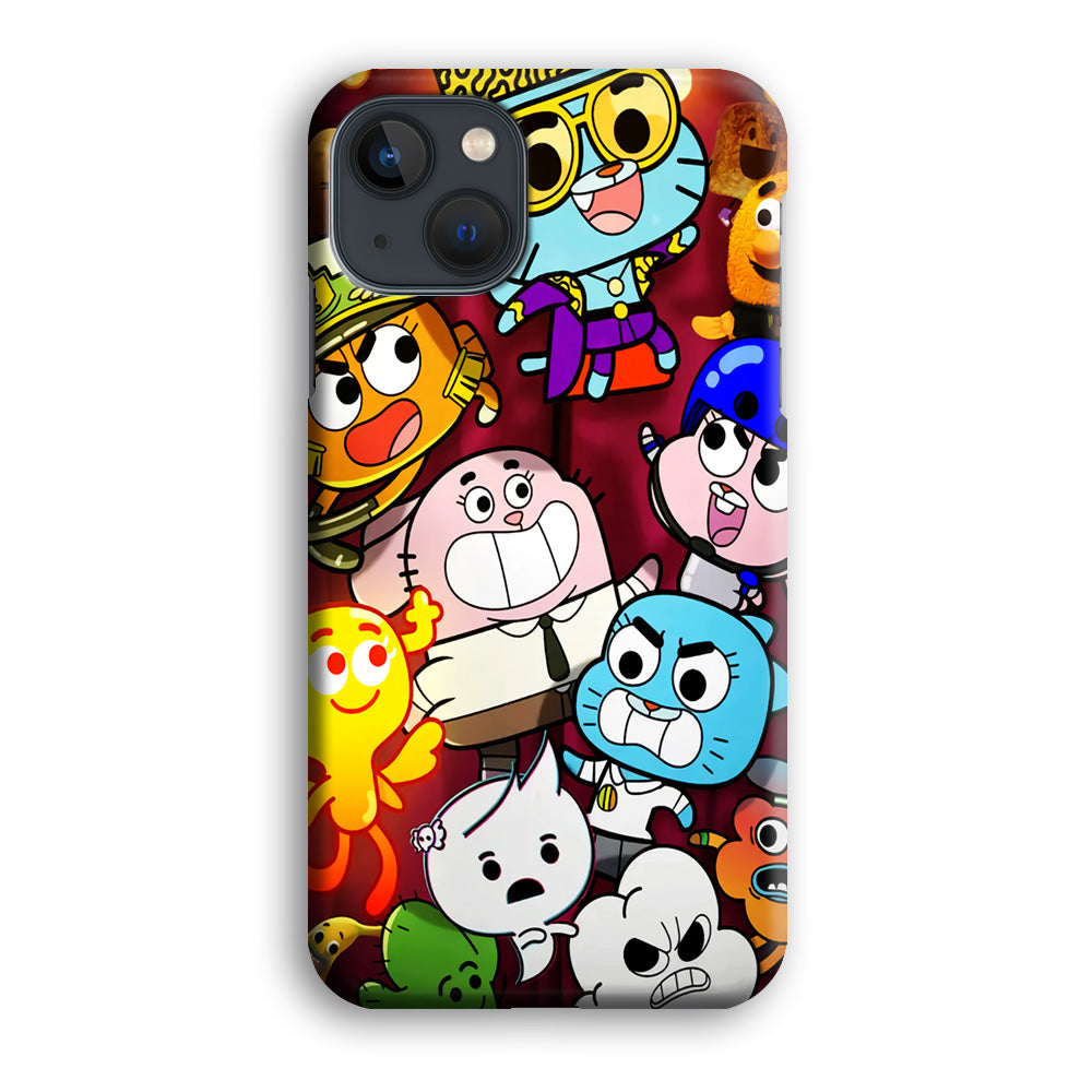 Gumball And Friends Cosplay iPhone 14 Case