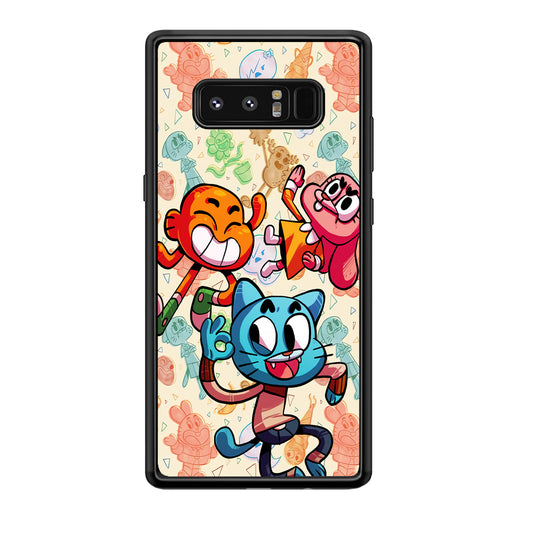 Gumball Darwin And Anais Samsung Galaxy Note 8 Case