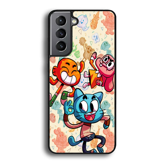 Gumball Darwin And Anais Samsung Galaxy S24 Case - Ezzystore