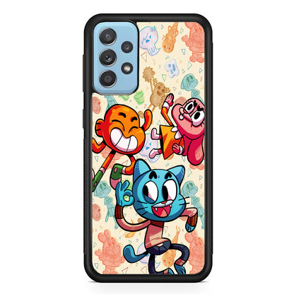 Gumball Darwin And Anais Samsung Galaxy A52 Case