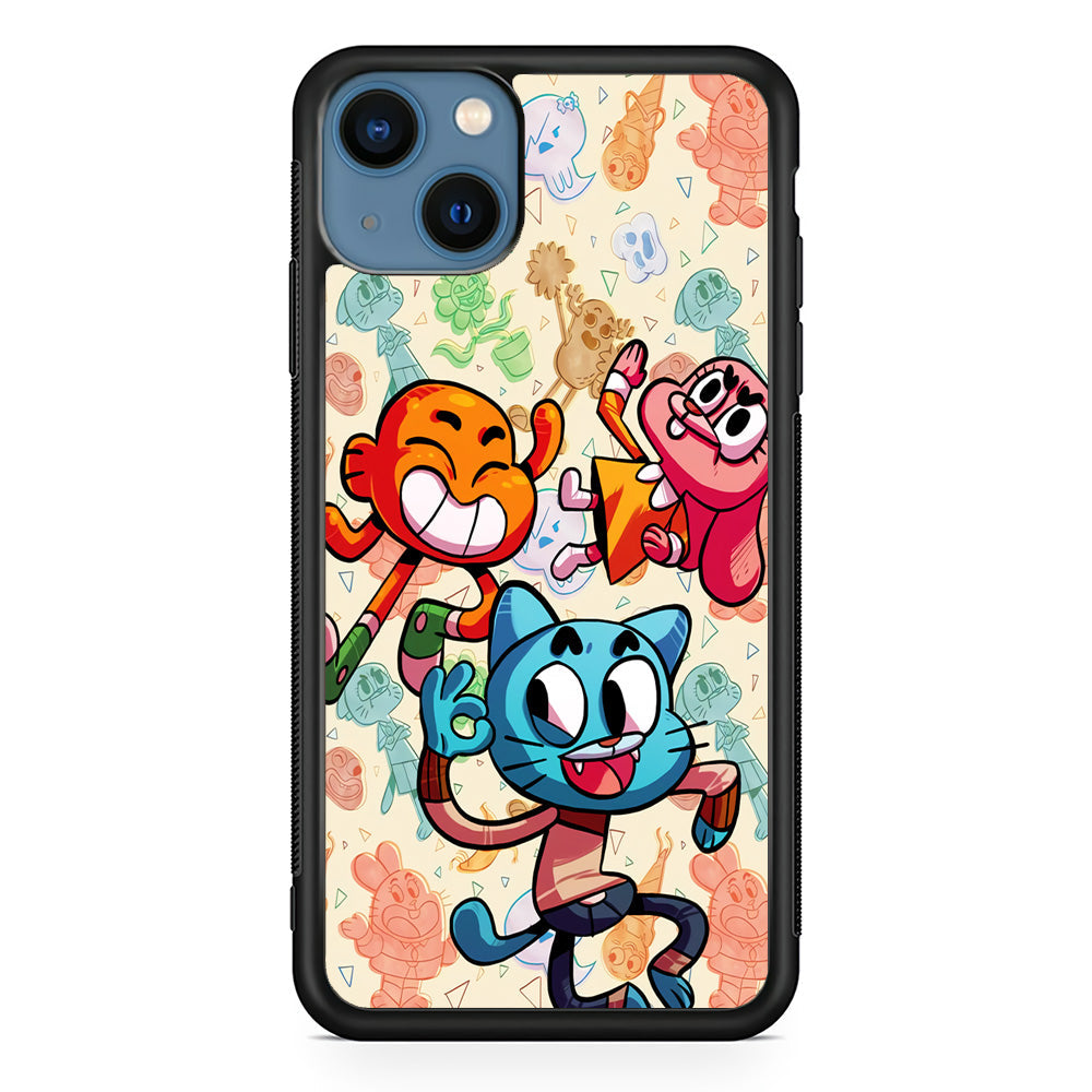 Gumball Darwin And Anais iPhone 14 Plus Case