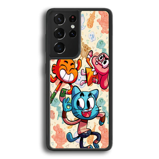 Gumball Darwin And Anais Samsung Galaxy S22 Ultra Case - Ezzystore