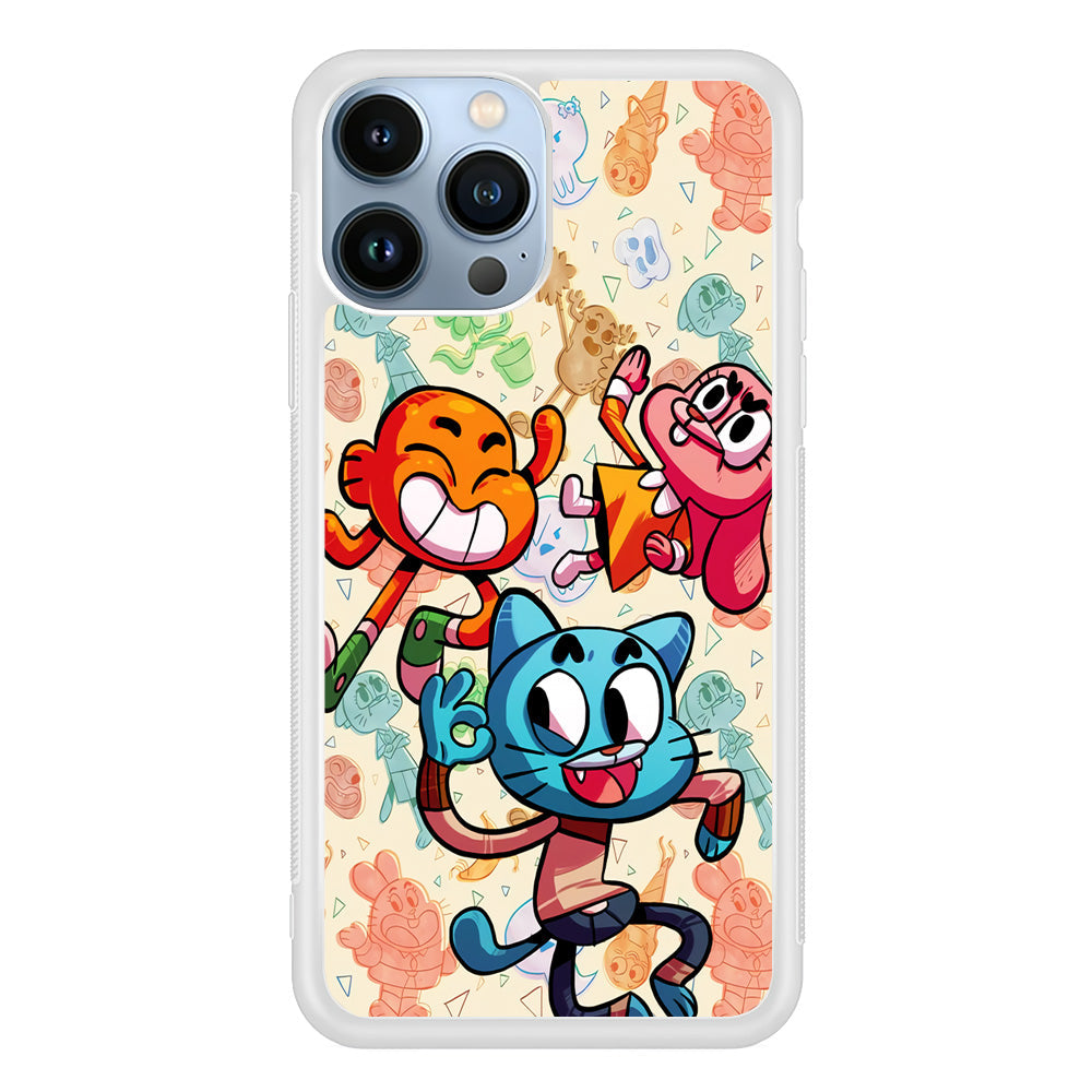 Gumball Darwin And Anais iPhone 14 Pro Max Case