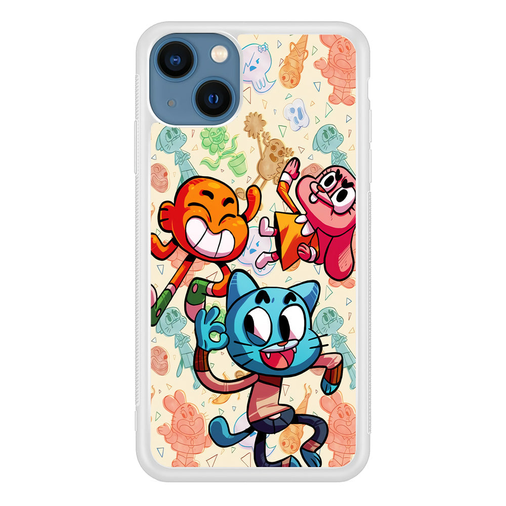 Gumball Darwin And Anais iPhone 14 Plus Case