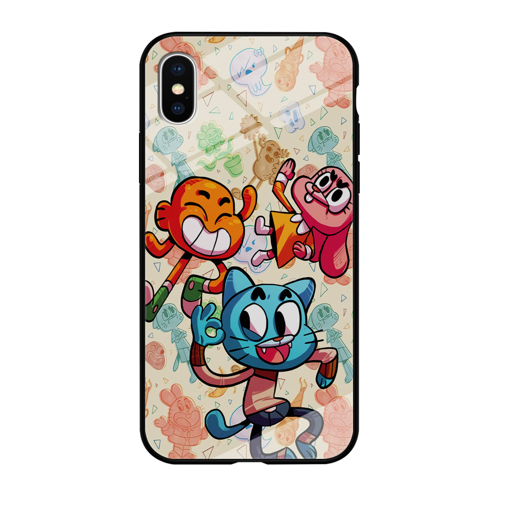 Gumball Darwin And Anais iPhone X Case