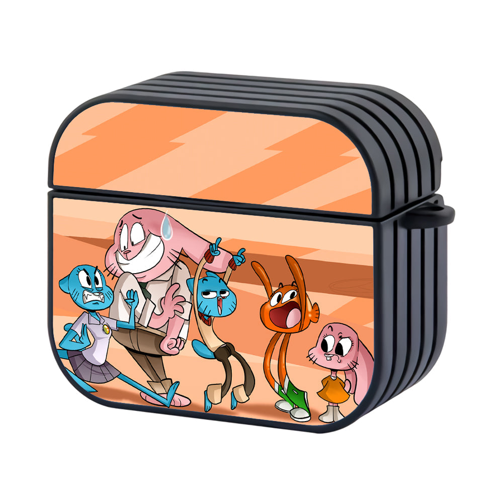 Gumball Family Hard Plastic Case Cover For Apple Airpods 4 - Ezzystore