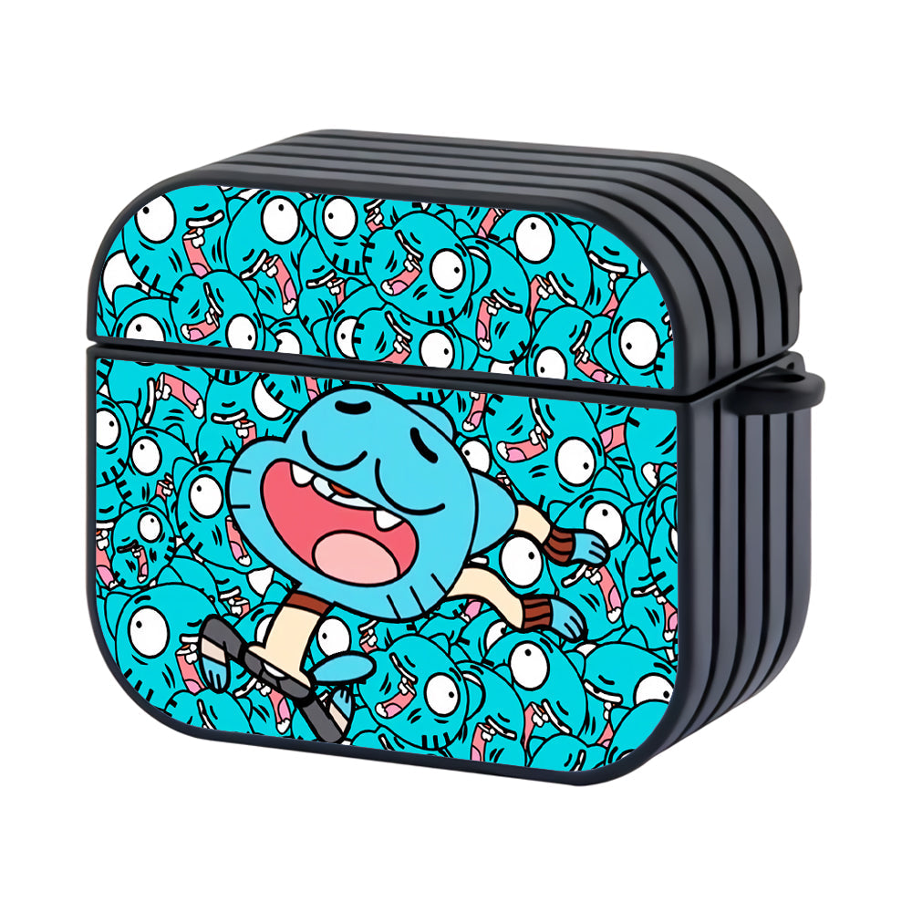 Gumball Feeling Happy Hard Plastic Case Cover For Apple Airpods 4 - Ezzystore