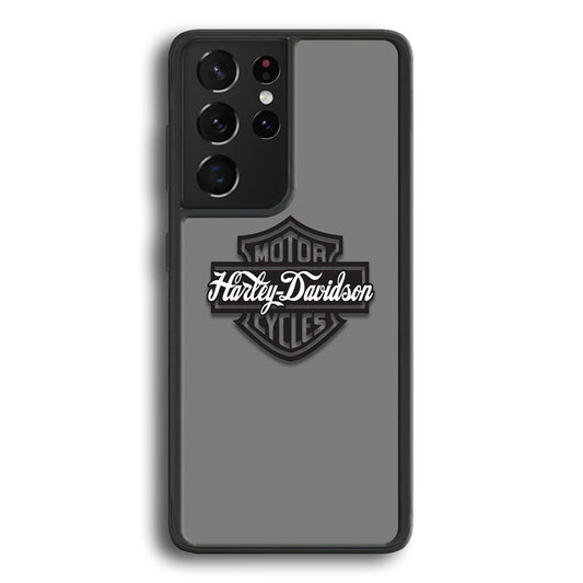 Harley Davidson Absolute Grey Samsung Galaxy S24 Ultra Case - Ezzystore
