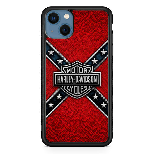 Harley Davidson Pride Logo Stripe Belt iPhone 14 Case