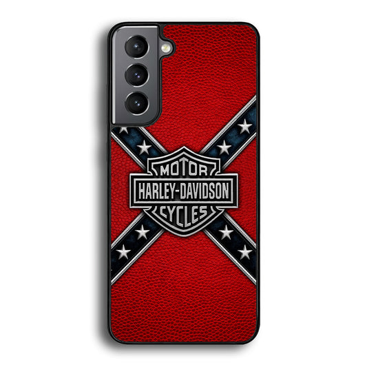 Harley Davidson Pride Logo Stripe Belt Samsung Galaxy S22 Plus Case - Ezzystore
