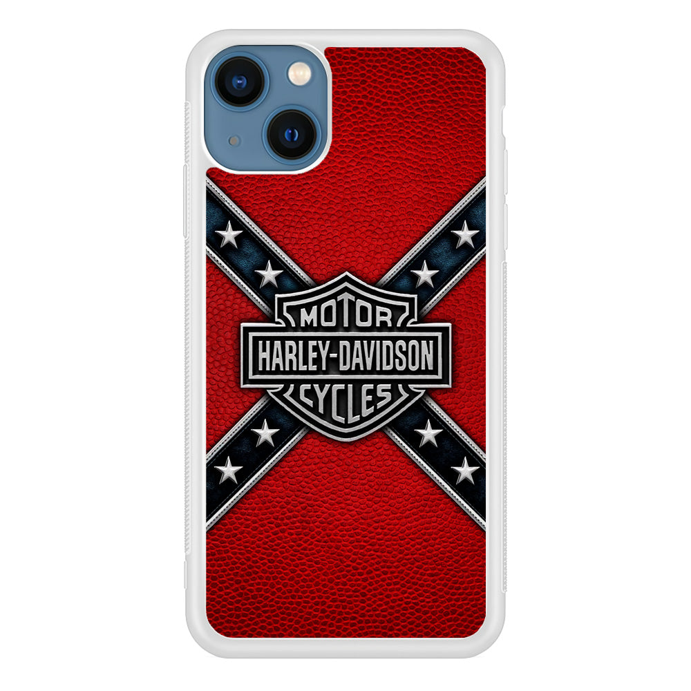 Harley Davidson Pride Logo Stripe Belt iPhone 14 Case