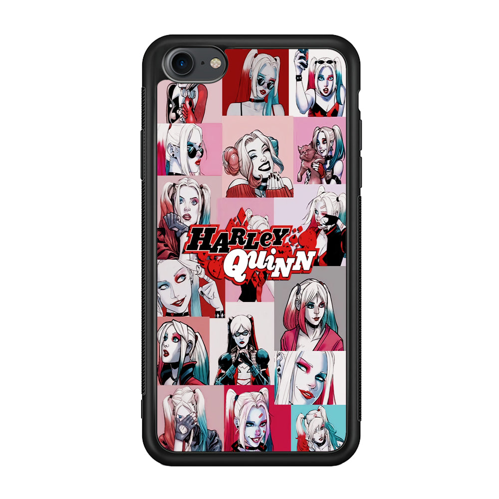 Harley Quinn Collage Of Expression iPhone 7 Case