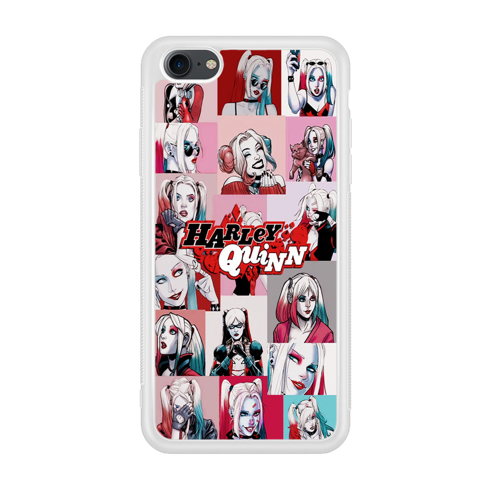 Harley Quinn Collage Of Expression iPhone 7 Case