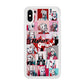Harley Quinn Collage Of Expression iPhone X Case
