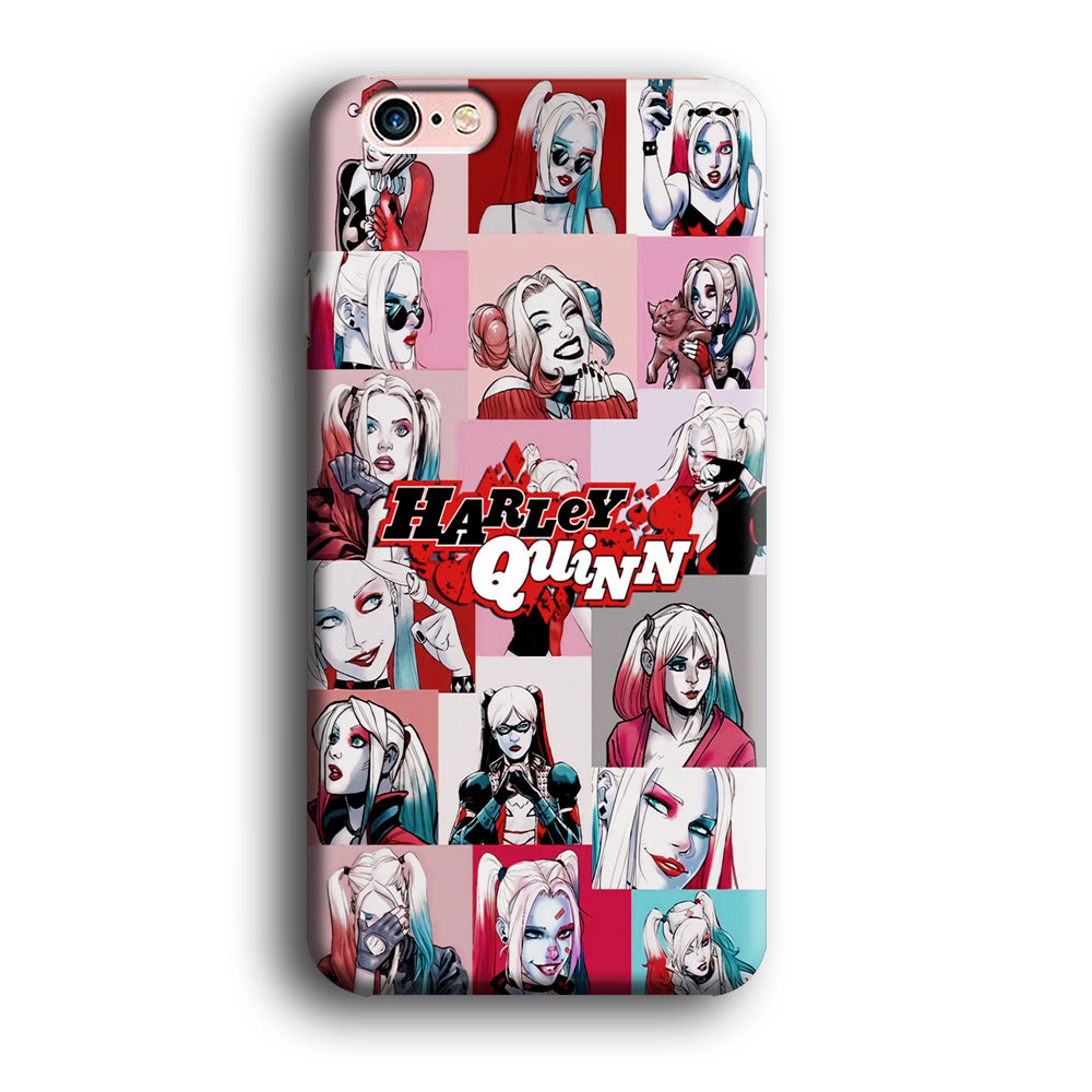 Harley Quinn Collage Of Expression iPhone 6 Plus | 6s Plus Case