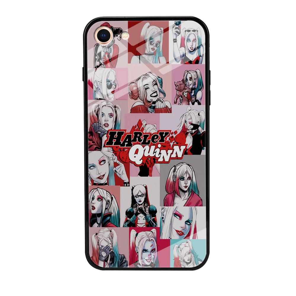 Harley Quinn Collage Of Expression iPhone 7 Case