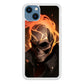 Head Skull Flame iPhone 14 Plus Case