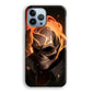 Head Skull Flames iPhone 15 Pro Max Case