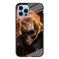Head Skull Flames iPhone 15 Pro Max Case