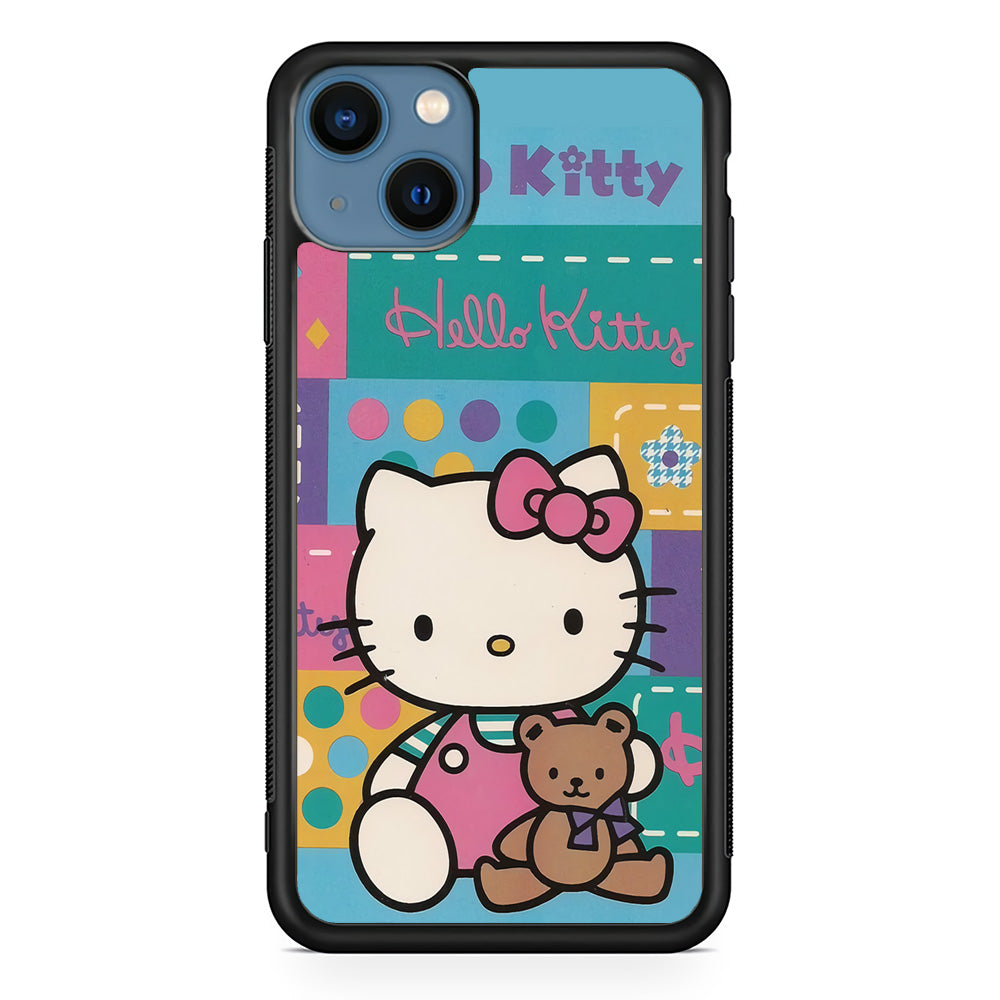 Hello Kitty Abstract Collage iPhone 14 Case