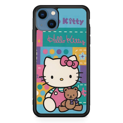 Hello Kitty Abstract Collage iPhone 14 Case