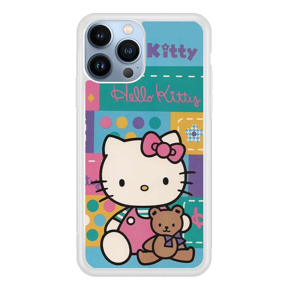 Hello Kitty Abstract Collage iPhone 14 Pro Max Case