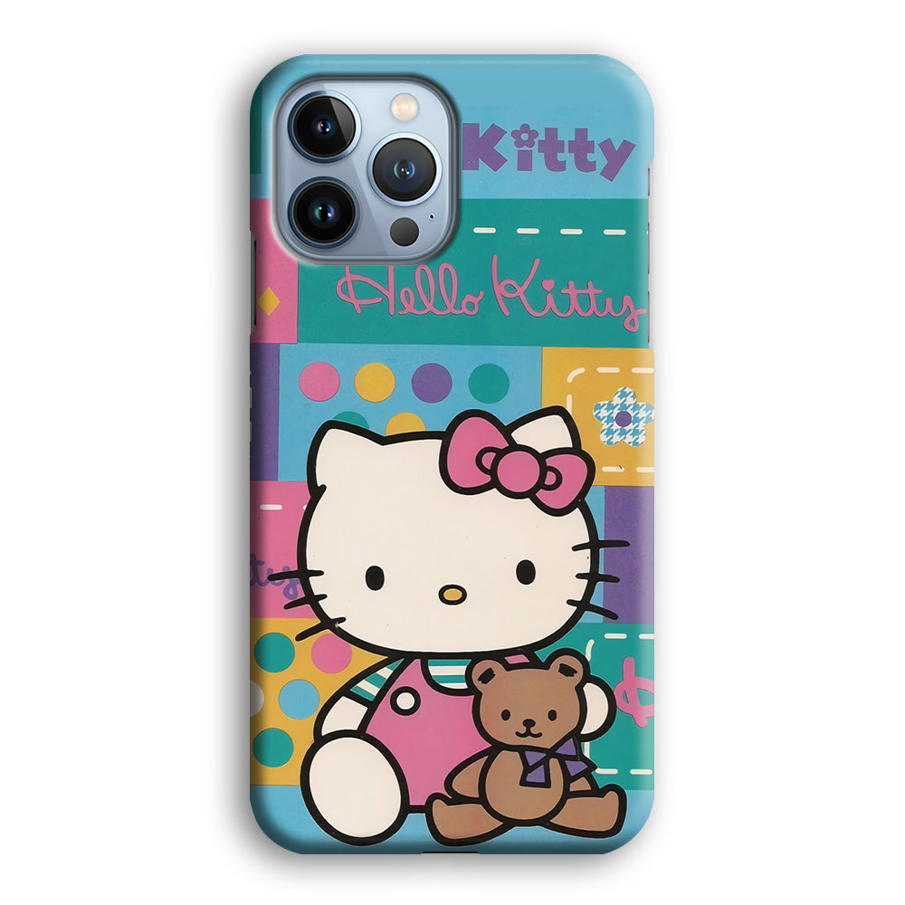 Hello Kitty Abstract Collage iPhone 15 Pro Case