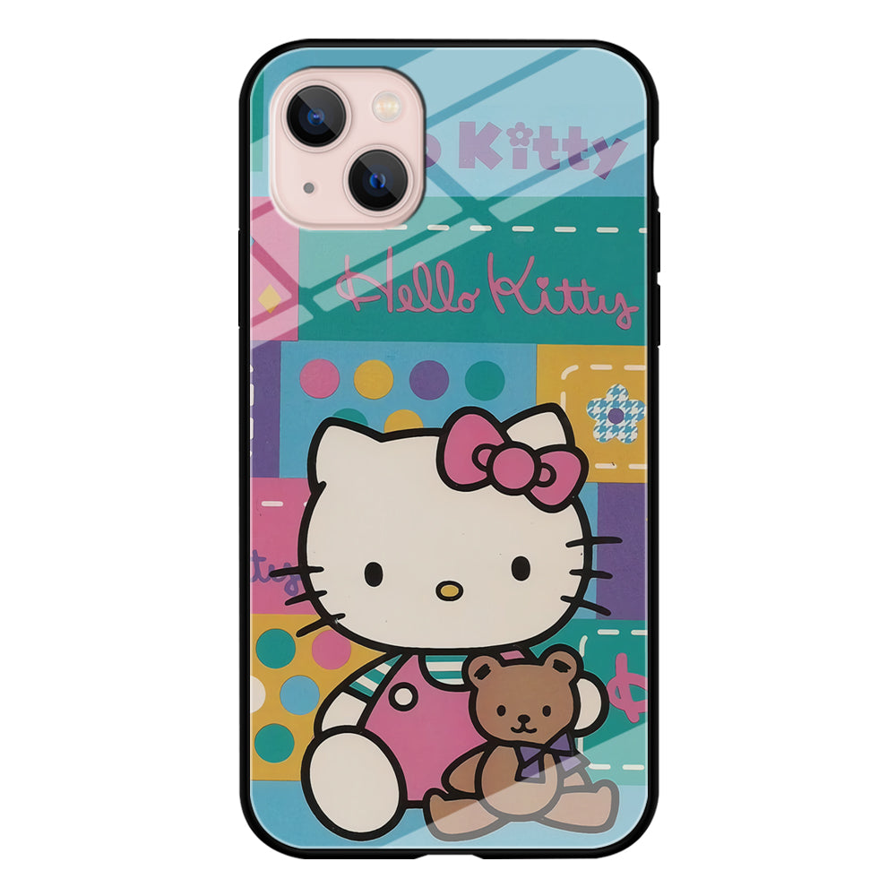 Hello Kitty Abstract Collage iPhone 15 Plus Case