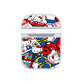 Hello Kitty Doodle Sticker Hard Plastic Case Cover For Apple Airpods