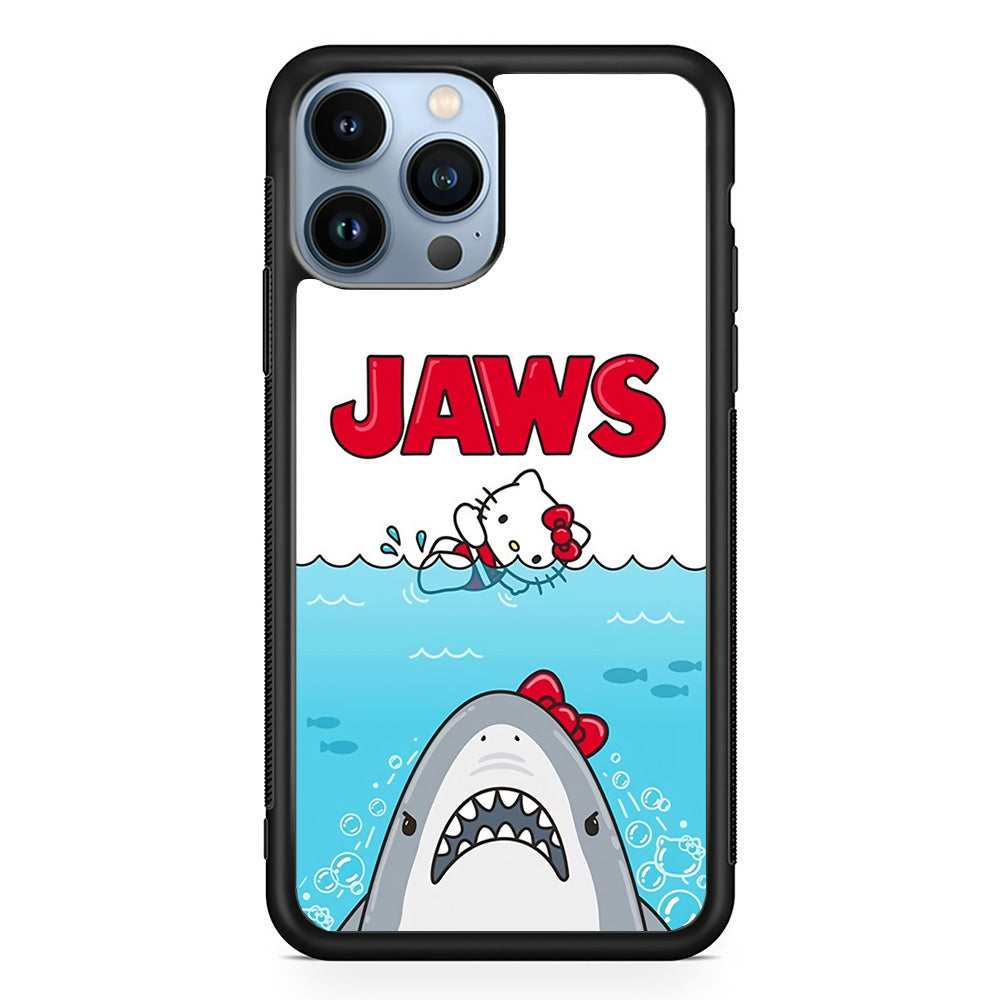 Hello Kitty Jaws Shark iPhone 14 Pro Case