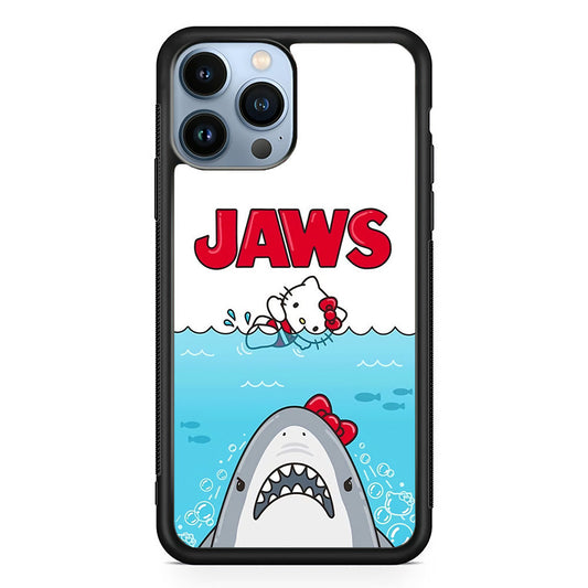 Hello Kitty Jaws Shark iPhone 15 Pro Max Case